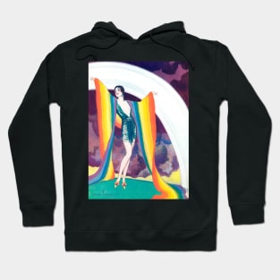 The Loot of The Rainbow - Rainbow Flapper Hoodie